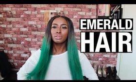 My New Emerald Hair!