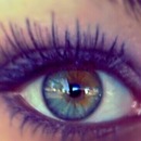 My eye makeup for the day