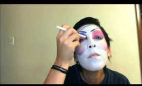 Maniacal Makeup Monday- 3rd Series- Geisha