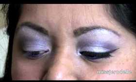 Sparkly pink and purple tutorial