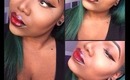 How "I" Do Red ombre Lips