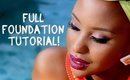 Kaz's Full Foundation Tutorial featuring Kett Cosmetics |  Bellesa Africa