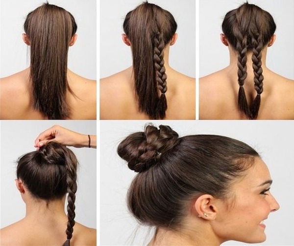 Easy Braided Bun | Honey E.'s (AEP) Photo | Beautylish