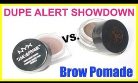 Anastasia Dipbrow vs NYX Brow Pomade | DUPE ALERT SHOWDOWN