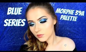 Blue Series Morphe 39A Dare To Create Palette 💙 | shivonmakeupbiz