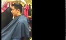 Babe gets his hair chopped off!