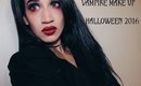 Vampire Halloween 2016 Make Up Look | Dark Night Tutorial| Last Minute| CillasMakeup88