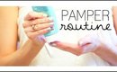 PAMPER ROUTINE | At-Home Spa Night In!