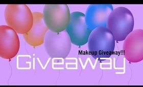 Makeup Giveaway Winner