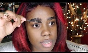 How To Trim THICK Eyebrows EASY perfect eyebrows