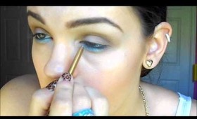 Makeup Tutorial: Smokey Mint Eyeliner