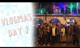 CHRISTMAS CAROLING, COFFEE, AND SEEING CHRISTMAS LIGHTS! VLOGMAS DAY 2!