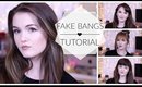 3 Different Ways To Get Fake Bangs