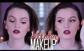 Holiday Makeup : Easy Glowy Makeup