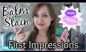 First Impressions: Wet n' Wild Megaslick Balm Stains | Application & Swatches