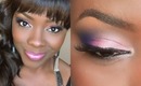FULL FACE TUTORIAL: Pink and purple summer look