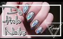 DIY UV Gel Holo (Holographic) Laser Nails LuxaPolish | Caitlyn Kreklewich