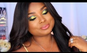 MUG Liquid Gold pigment cut crease/neutral lip tutorial - No voice over - Queenii Rozenblad