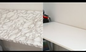 DIY $10 Marble Table (Perfect for Beauty Room Decor)