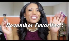 November Favorites!