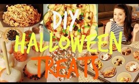 DIY FALL & HALLOWEEN TREATS!