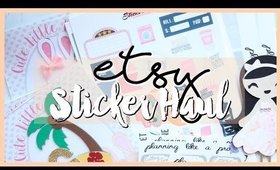 ETSY STICKER HAUL | Grace Go