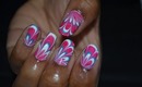 Water Marble May: Marble #6 Spring Flower Petals