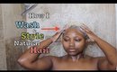 Products I Use To Wash and Style My Natural "Bleached" Hair| Wash n Go DEMO