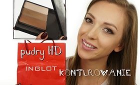 KONTUROWANIE - pudry do modelowania Inglot HD