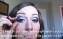 Cut crease eye makeup tutorial