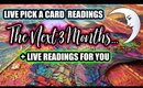 Live Readings + Pick A Card - 3 Months From Now!