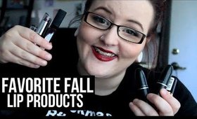 FAVORITE LIP PRODUCTS FOR FALL | heysabrinafaith