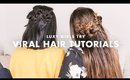 Viral Hair Tutorials (Instagram & Pinterest) | Luxy Girls Try