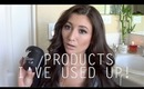 PRODUCTS USED UP 2 TUT