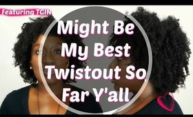 Natural Hair: My Most Defined Two Strand Twist Out on Type 4c Hair (Using TGIN Products)