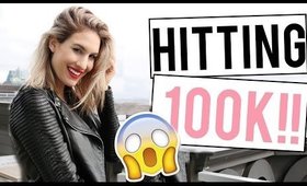 HITTING 100K SUBSCRIBERS!!! *Faints* | VLOG | JamiePaigeBeauty