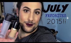 July Favorites 2015  KatVonD | MAC | Too Faced!!