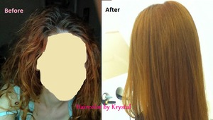 Before/After haircolor