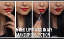15 RED LIPSTICKS & Liquid Lipsticks For Indian Skintone | Stacey Castanha