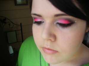 This was the makeup I wore to Prom Last year. Crazy, I know :P haha