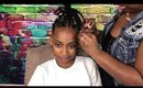 Cute kids crochet ponytail hairstyles | Ponytail updo Natural Hairstyle for Girls || Vicariously Me