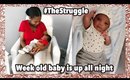 MOM VLOG| Struggles Of A Night Time Newborn [#9 - Season 3]
