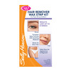 Sally Hansen Hair Remover Wax Strip Kit For Face, Brows & Bikini