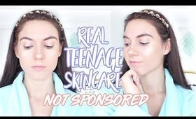 TEENAGE SKINCARE ROUTINE !!