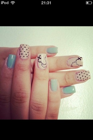 These are mega cute!!! #nails #love #megacute #aww #fashion #inspiring