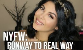 NYFW RUNWAY TO REAL WAY : HAIR TUTORIAL | SCCASTANEDA