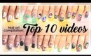 Nail art compilation 6: My top 10 most viewed nail art videos
