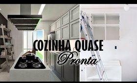 A COZINHA CHEGOU - DIÁRIO DE DECORAÇÃO #3