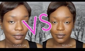 Cover Girl 3-in-1 VS Revlon Nearly Naked Foundation Showdown