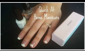 Quick At Home Manicure
